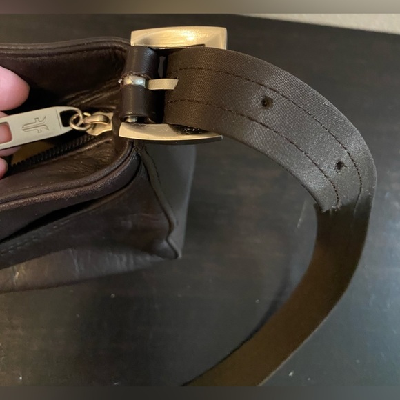 Frye Brown leather & Nylon‎ Crossbody  bag - Picture 9 of 13